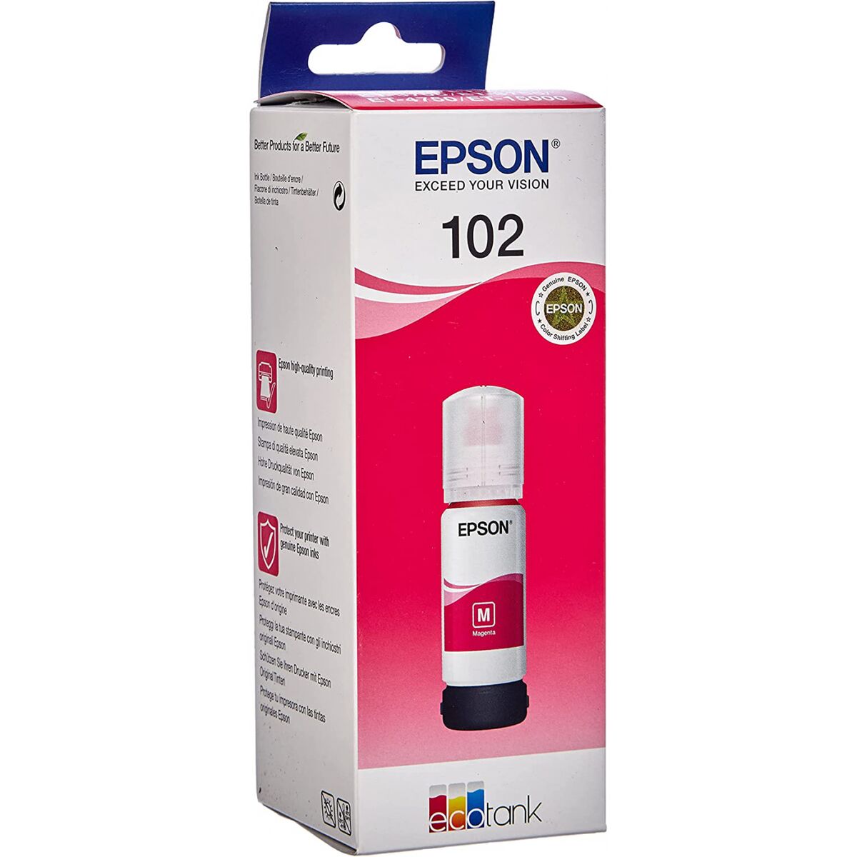 Originalna katruša s tintom Epson 102 Purpurnocrven